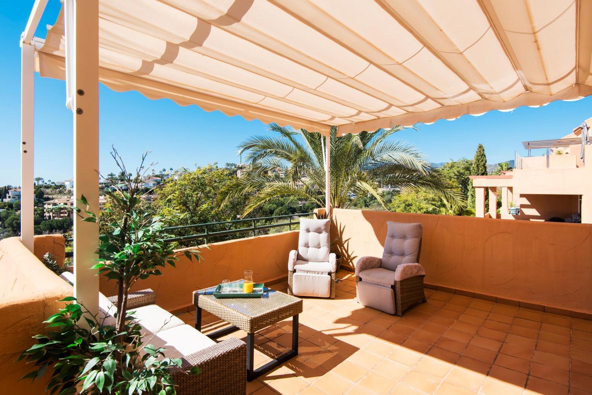 Rentandhomes Penthouse Elviria Golf Марбелья Экстерьер фото