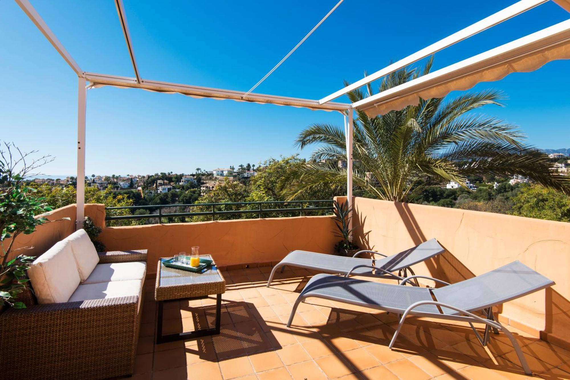 Rentandhomes Penthouse Elviria Golf Марбелья Экстерьер фото