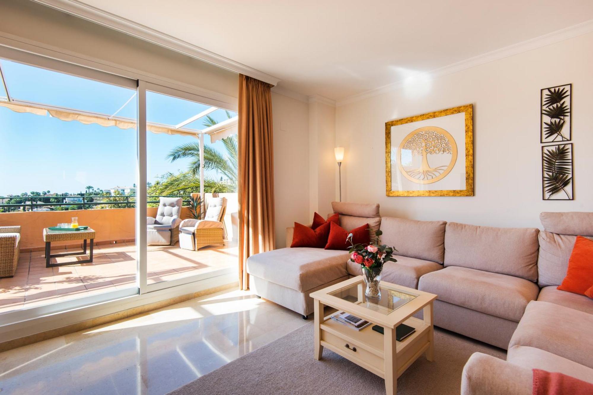 Rentandhomes Penthouse Elviria Golf Марбелья Экстерьер фото