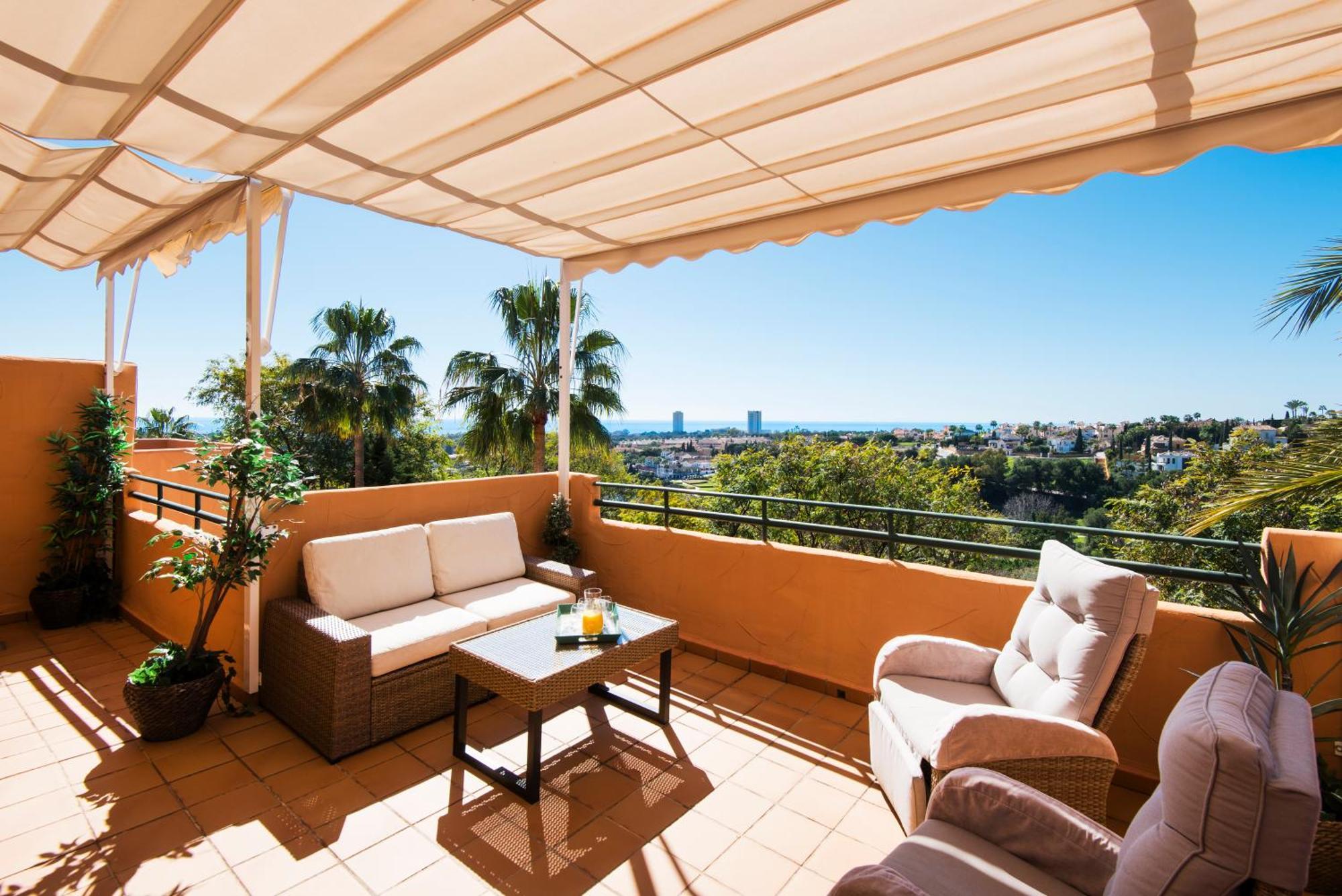 Rentandhomes Penthouse Elviria Golf Марбелья Экстерьер фото