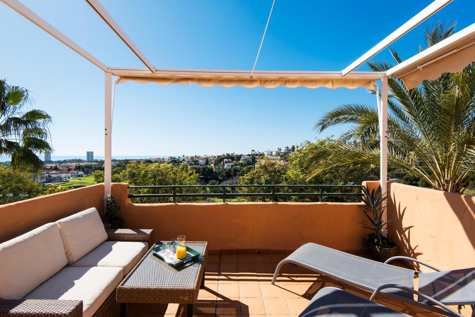 Rentandhomes Penthouse Elviria Golf Марбелья Экстерьер фото